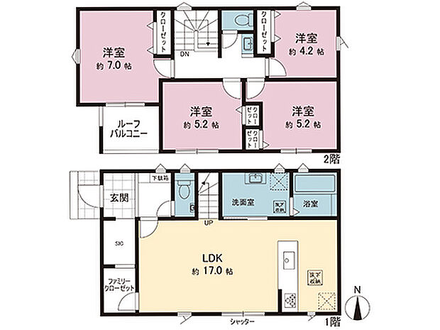 間取図です。図面と異なる場合は現況を優先させていただきます。