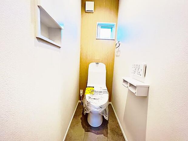 ほっと安らげるトイレ空間です。