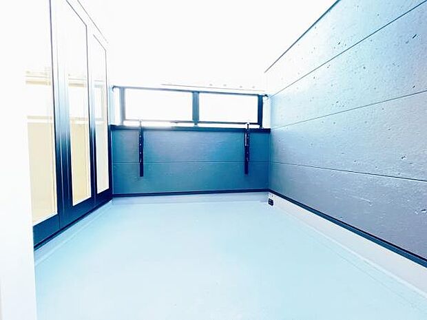 お洗濯ものを気持ち良く太陽の光で干せるのが嬉しいですね。