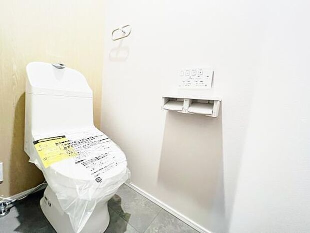 ほっと安らげるトイレ空間です。