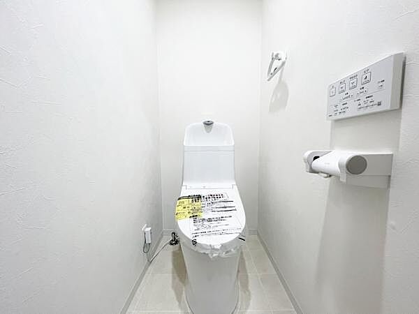 ほっと安らげるトイレ空間です。