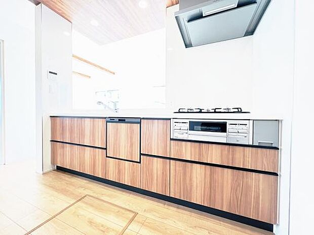 料理の時間が楽しくなるキッチンスペースです。