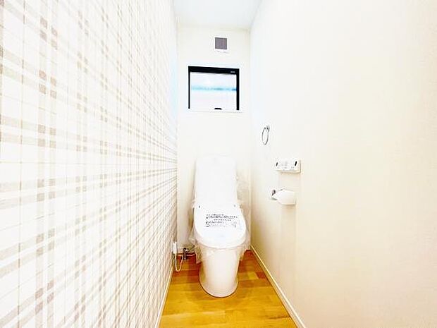 ほっと安らげるトイレ空間です。