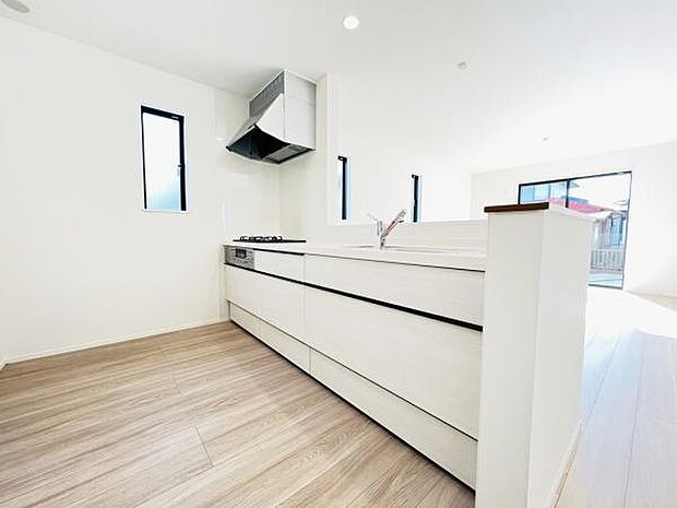 料理の時間が楽しくなるキッチンスペースです。