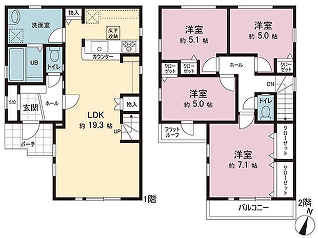 間取図です。図面と異なる場合は現況を優先させていただきます。