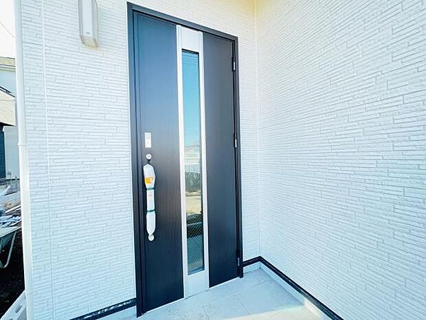 いつも気持ちよくご家族を迎えられる玄関です。