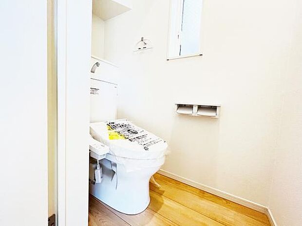 ほっと安らげるトイレ空間です。