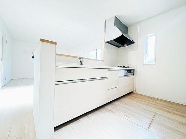 料理の時間が楽しくなるキッチンスペースです。