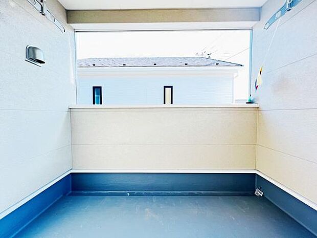 お洗濯ものを気持ち良く太陽の光で干せるのが嬉しいですね。