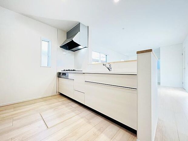 料理の時間が楽しくなるキッチンスペースです。