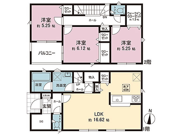 間取図です。図面と異なる場合は現況を優先させていただきます。