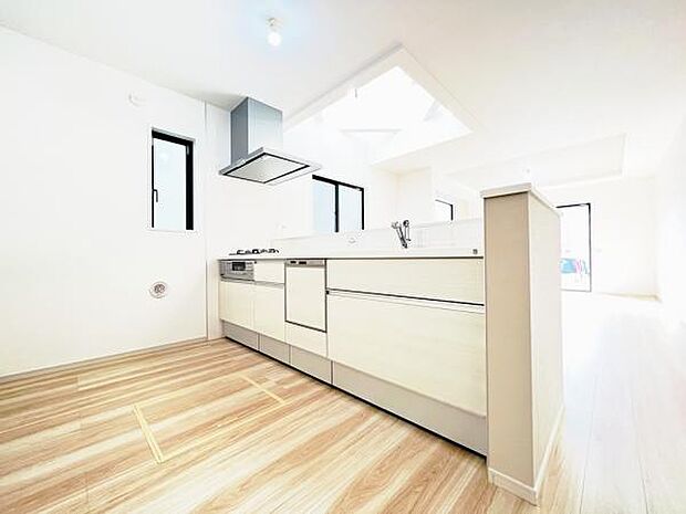 料理の時間が楽しくなるキッチンスペースです。