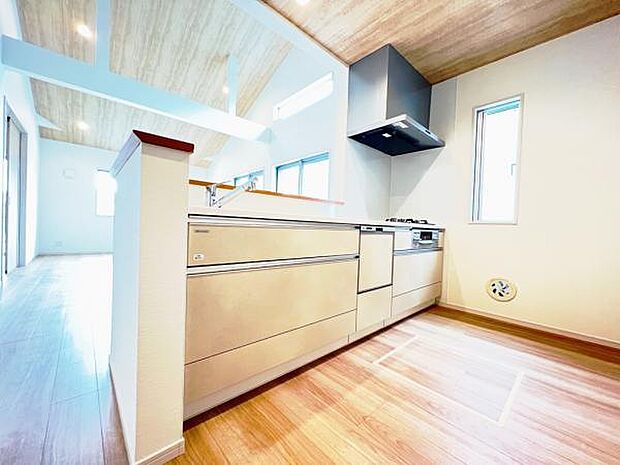 料理の時間が楽しくなるキッチンスペースです。