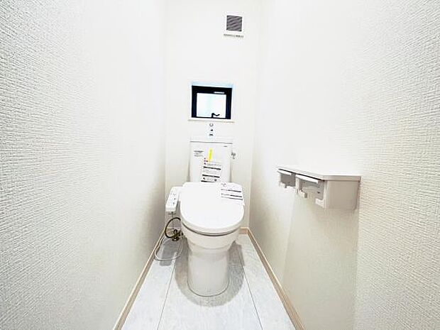 ほっと安らげるトイレ空間です。