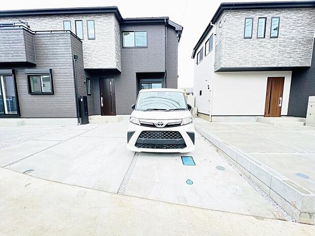 駐車場ももちろん完備しておりますのでお車所有の方にも心強いです。