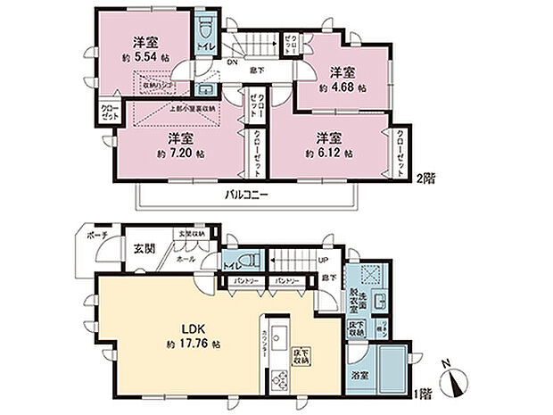 間取図です。図面と異なる場合は現況を優先させていただきます。