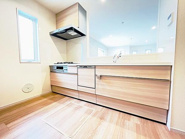 料理の時間が楽しくなるキッチンスペースです。