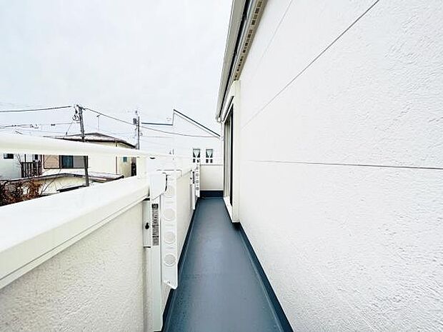 お洗濯ものを気持ち良く太陽の光で干せるのが嬉しいですね。