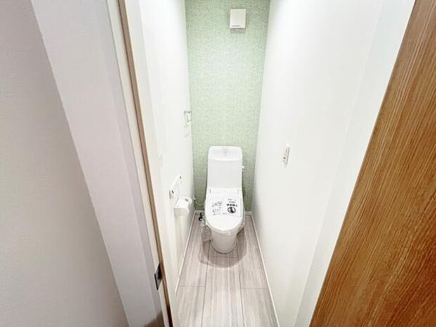 ほっと安らげるトイレ空間です。