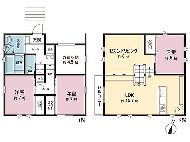 間取図です。図面と異なる場合は現況を優先させていただきます。