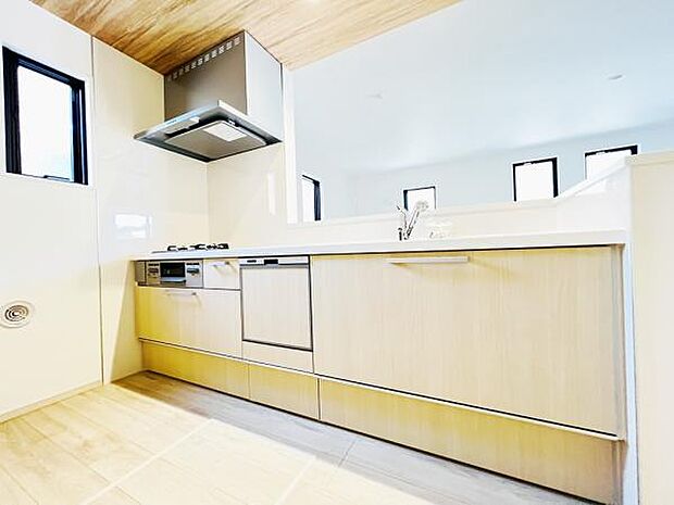 料理の時間が楽しくなるキッチンスペースです。