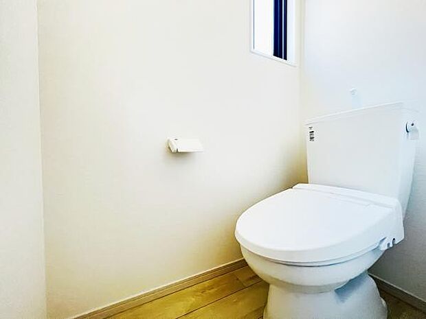 ほっと安らげるトイレ空間です。