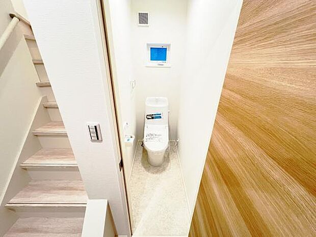 ほっと安らげるトイレ空間です。