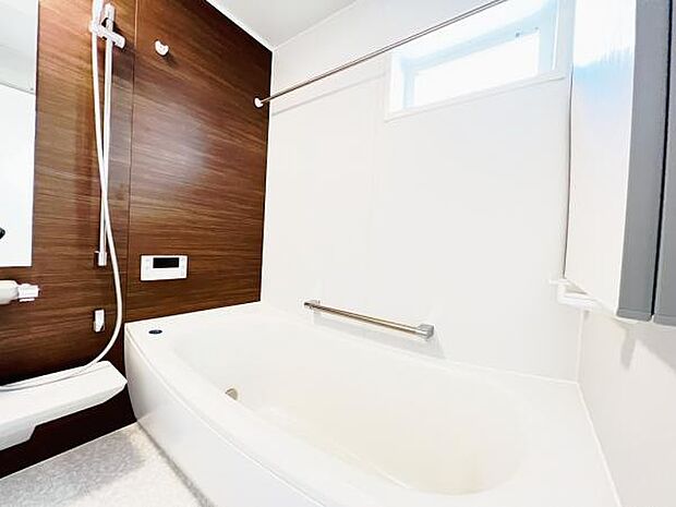 お風呂でほっとひといき。1日の疲れを癒しましょう。