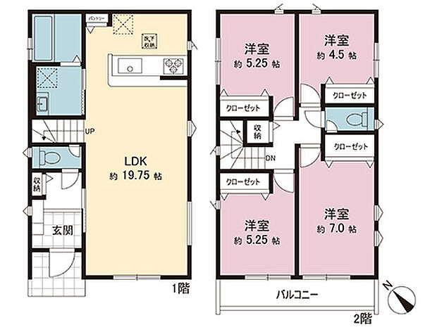 間取図です。図面と異なる場合は現況を優先させていただきます。
