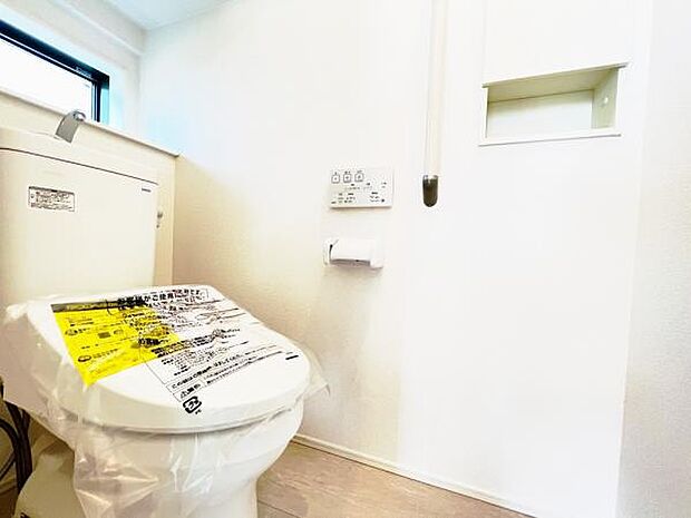 ほっと安らげるトイレ空間です。