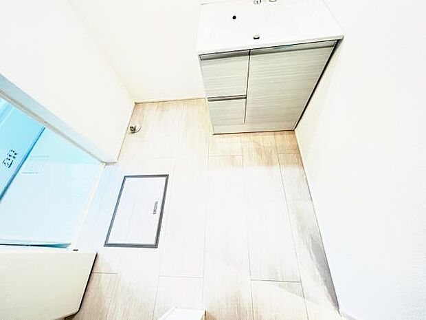 脱衣所は小さなお子様がいるご家庭にも重宝されます。