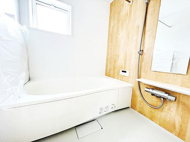 お風呂でほっとひといき。1日の疲れを癒しましょう。