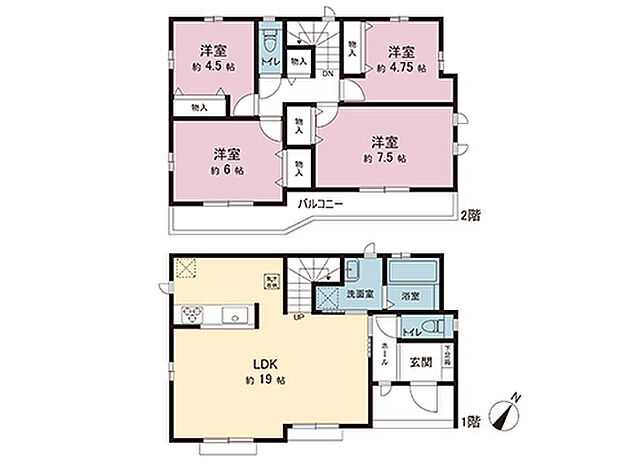 間取図です。図面と異なる場合は現況を優先させていただきます。
