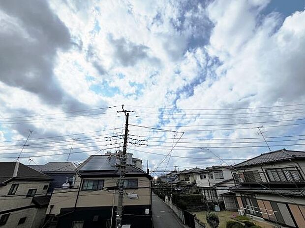 お住まいからの眺望です。