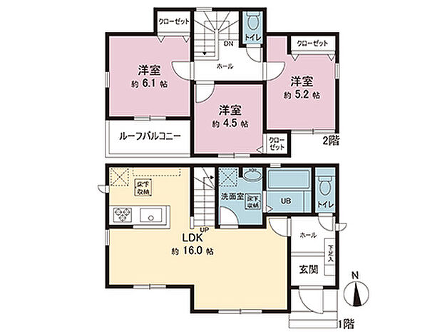 間取図です。図面と異なる場合は現況を優先させていただきます。