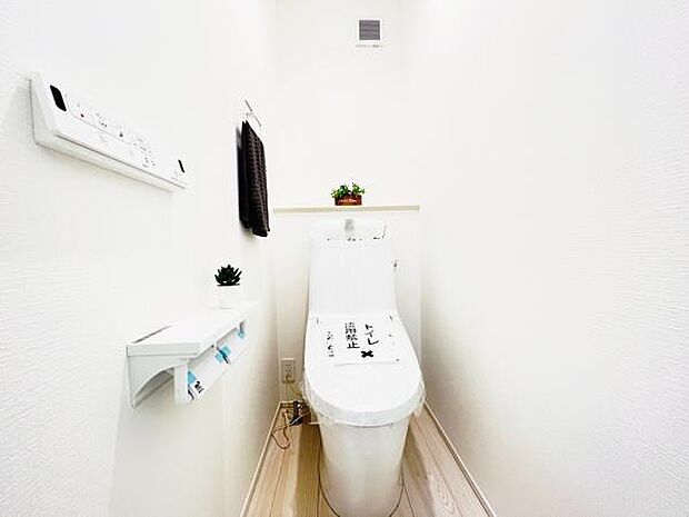 ほっと安らげるトイレ空間です。