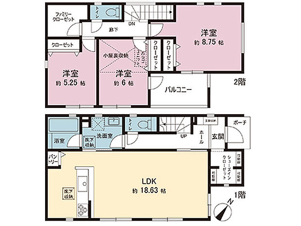 間取図です。図面と異なる場合は現況を優先させていただきます。