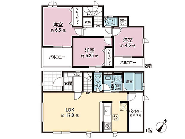 間取図です。図面と異なる場合は現況を優先させていただきます。
