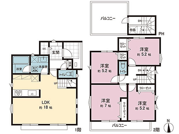 間取図です。図面と異なる場合は現況を優先させていただきます。