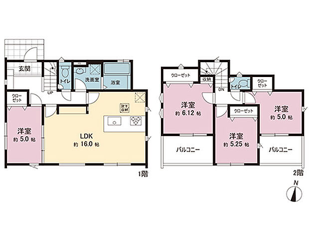 間取図です。図面と異なる場合は現況を優先させていただきます。