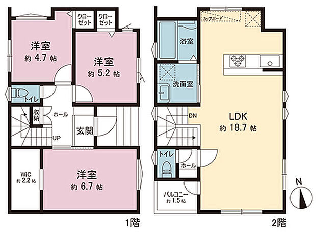 間取図です。図面と異なる場合は現況を優先させていただきます。