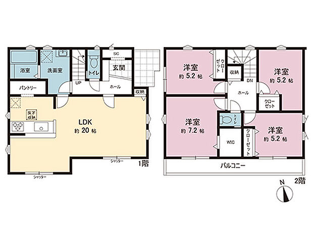 間取図です。図面と異なる場合は現況を優先させていただきます。