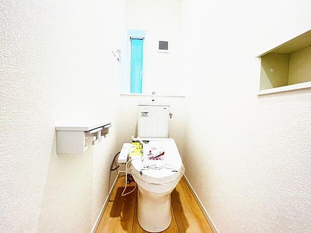 ほっと安らげるトイレ空間です。