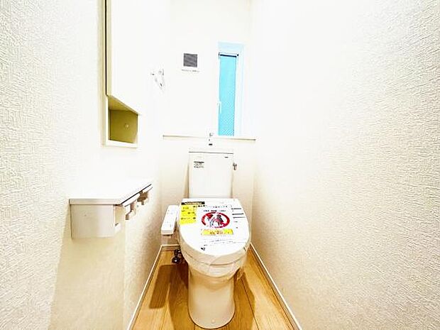 ほっと安らげるトイレ空間です。