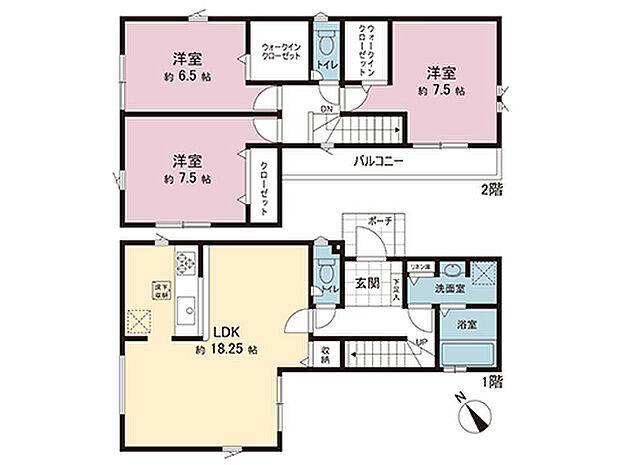 間取図です。図面と異なる場合は現況を優先させていただきます。