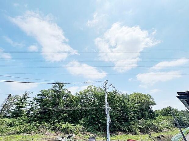 お住まいからの眺望です。