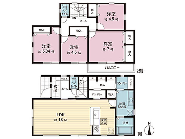 間取図です。図面と異なる場合は現況を優先させていただきます。