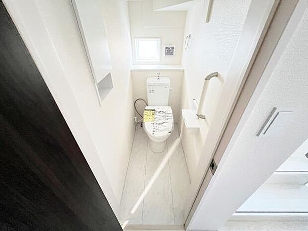 ほっと安らげるトイレ空間です。