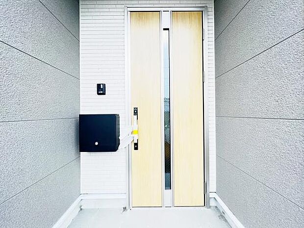 いつも気持ちよくご家族を迎えられる玄関です。