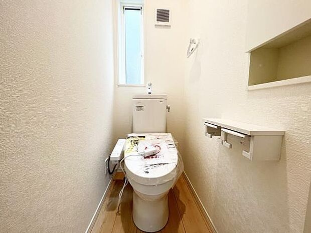 ほっと安らげるトイレ空間です。